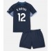 Maillot de foot Tottenham Hotspur Emerson Royal #12 Extérieur vêtements enfant 2023-24 Manches Courtes (+ pantalon court)